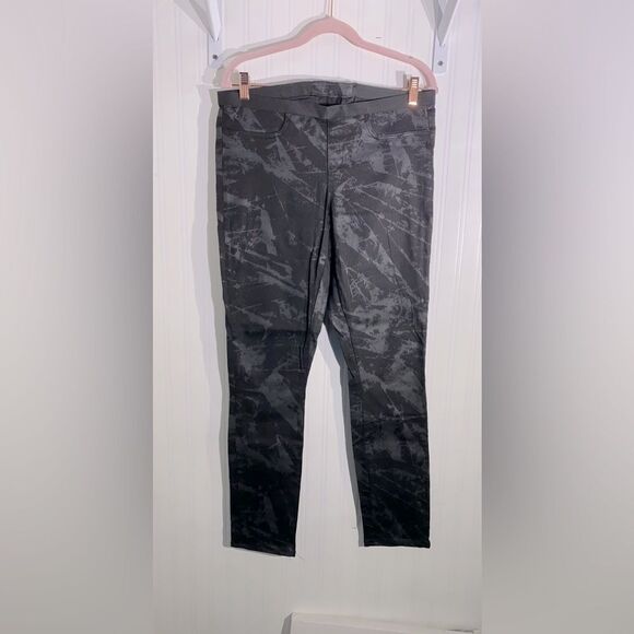 Helmut‎ Lang Black Marble Twill Skinny Ankle Pants Size 30 - Picture 2 of 7